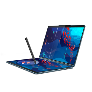 Lenovo Yoga Book 9 13IRU8, 13,3'', 2.8K, OLED, сенсорный, i7, 16 ГБ, 1 ТБ, ENG, бирюзовый - Ноутбук