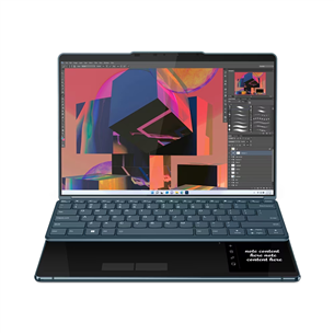 Lenovo Yoga Book 9 13IRU8, 13,3'', 2.8K, OLED, skārienjutīgs, i7, 16 GB, 1 TB, ENG, zila - Portatīvais dators