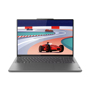 Lenovo Yoga Pro 9 16IRP8, 16'', 3.2K, 165 Hz, i9, 32 GB, 1 TB, RTX 4060, ENG, gray - Notebook 83BY007RMH