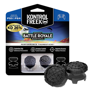 KontrolFreek FPS Freek Battle Royale, PS4, PS5, 2 gab., melna - Apvalks pogām