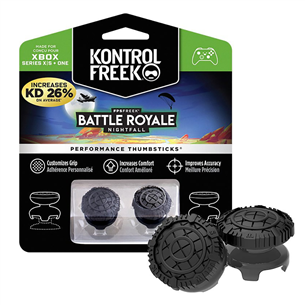 KontrolFreek FPS Freek Battle Royale, Xbox One / Series X/S, 2 шт., черный - Накладки на стики 2345-XBX