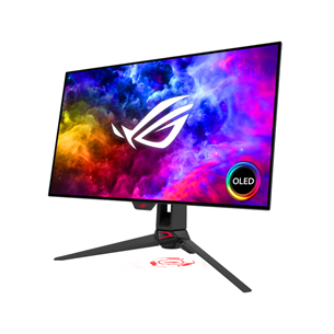 Asus ROG Swift OLED PG27AQDM, 27", QHD, 240 Hz, OLED, melna - Monitors