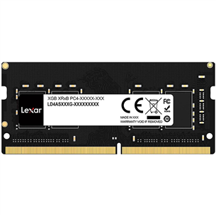 Lexar, 16 GB, DDR4, 3200 MHz - Portatīvā datora operatīvā atmiņa LD4AS016G-B3200GSST