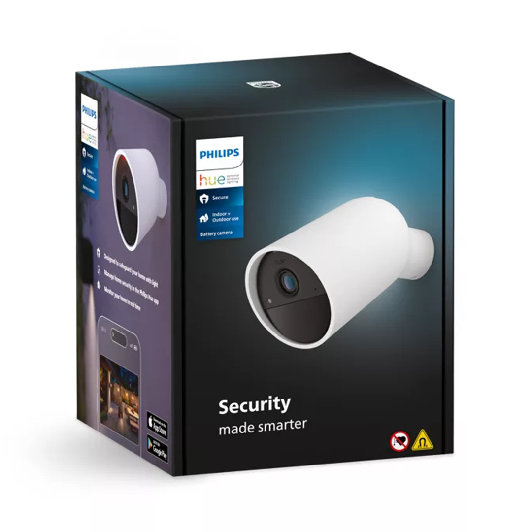 Philips Hue Secure Battery Camera, balta - IP kamera