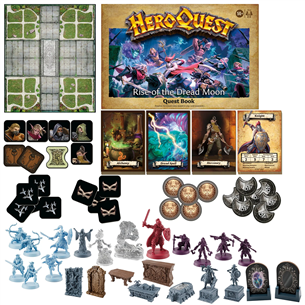 Avalon Hill HeroQuest: Rise of The Dread Moon - Galda spēles papildinājums