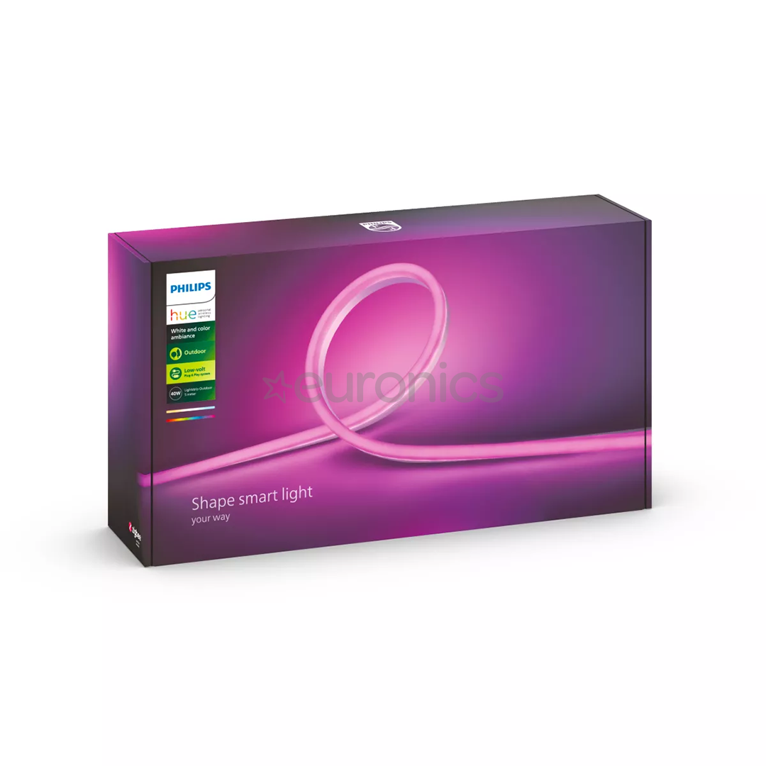 Philips Hue Lightstrip Outdoor, White and Color Ambiance, 5 м, цветной - Уличная светодиодная лента