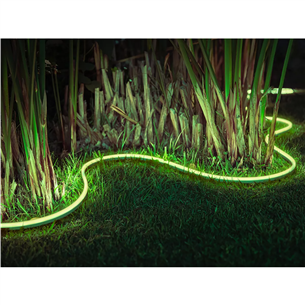 Philips Hue Lightstrip Outdoor, White and Color Ambiance, 5 m, krāsu - Viedā LED lenta