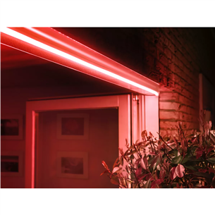 Philips Hue Lightstrip Outdoor, White and Color Ambiance, 5 m, krāsu - Viedā LED lenta