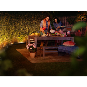 Philips Hue Lightstrip Outdoor, White and Color Ambiance, 5 m, krāsu - Viedā LED lenta