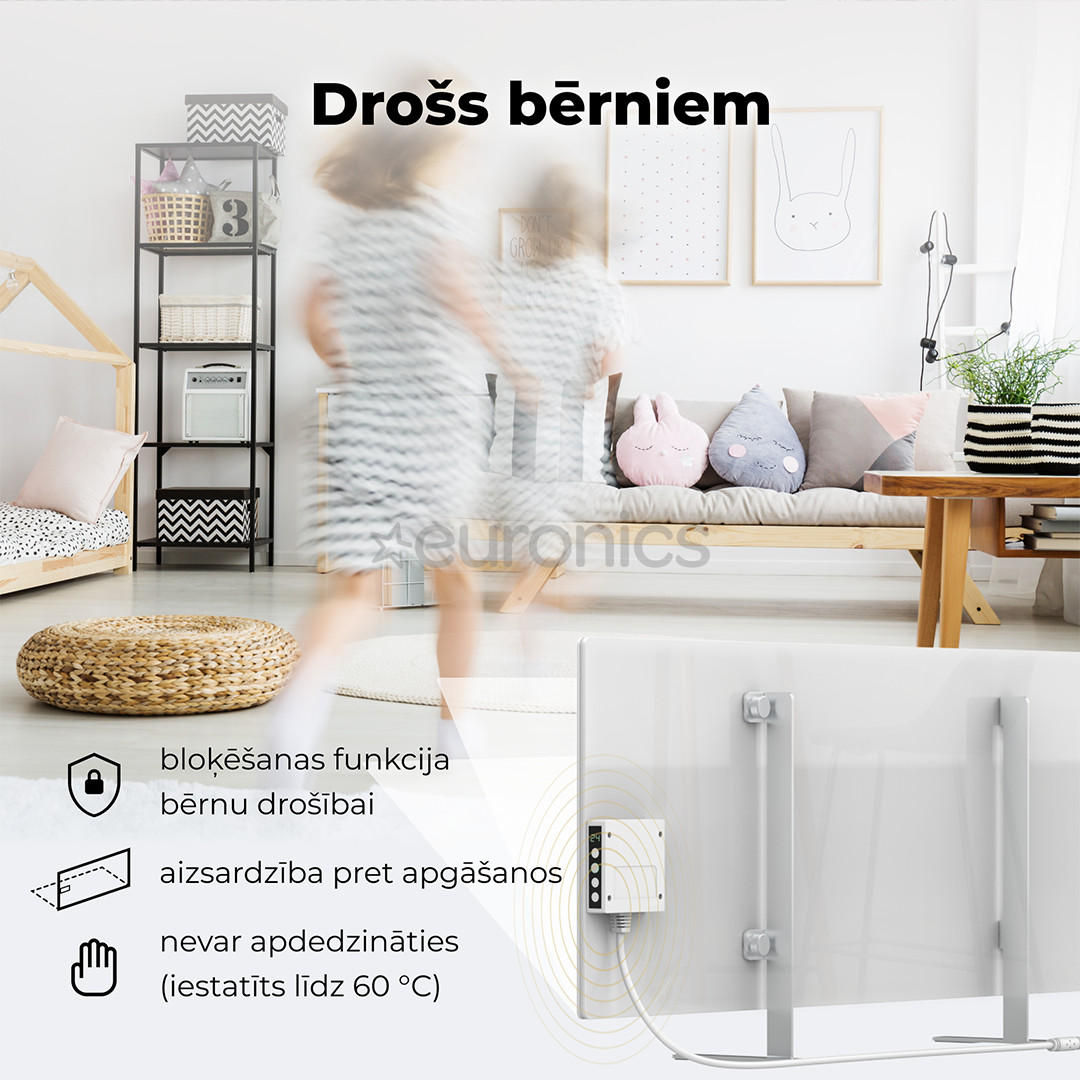 Aeno, 700+ W, white - Premium Eco Smart heater