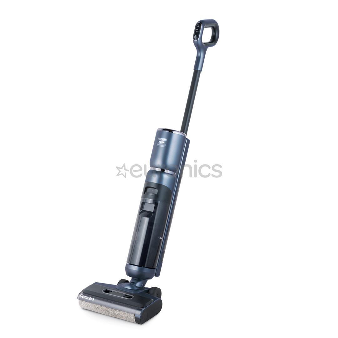 Thomas Aqua FloorCleaner Cordless Plus, zila - Bezvadu putekļu sūcējs