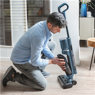 Thomas Aqua FloorCleaner Cordless Plus, zila - Bezvadu putekļu sūcējs