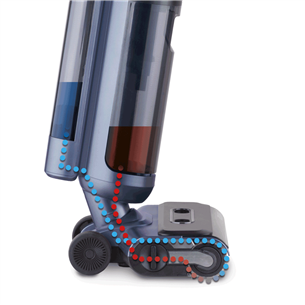 Thomas Aqua FloorCleaner Cordless Plus, blue - Cordless vacuum cleaner