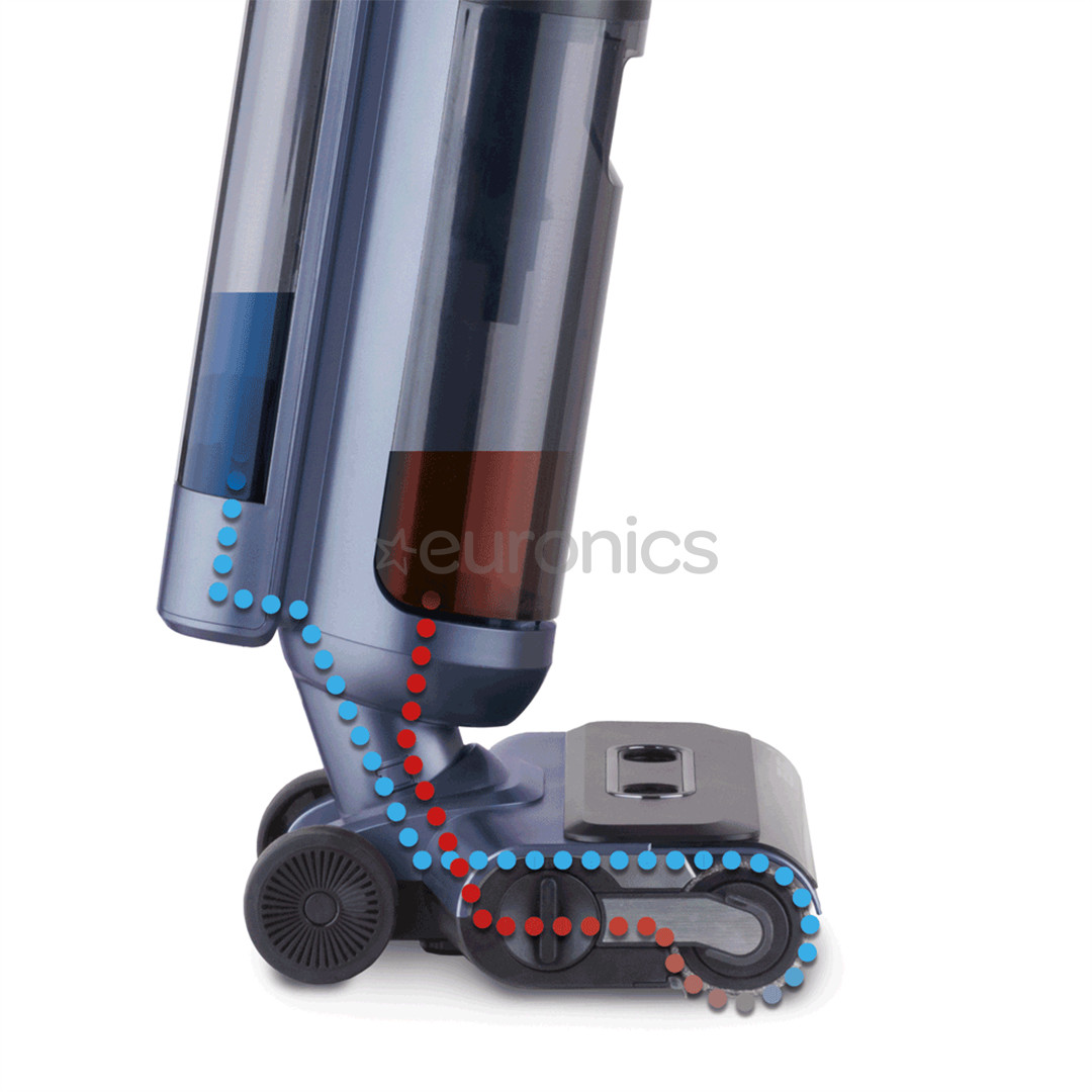 Thomas Aqua FloorCleaner Cordless Plus, zila - Bezvadu putekļu sūcējs