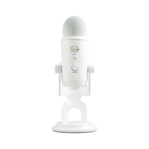 Blue Yeti, USB, balta - Mikrofons