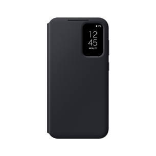 Samsung Smart View Wallet, Galaxy S23 FE, melna - Apvalks viedtālrunim EF-ZS711CBEGWW