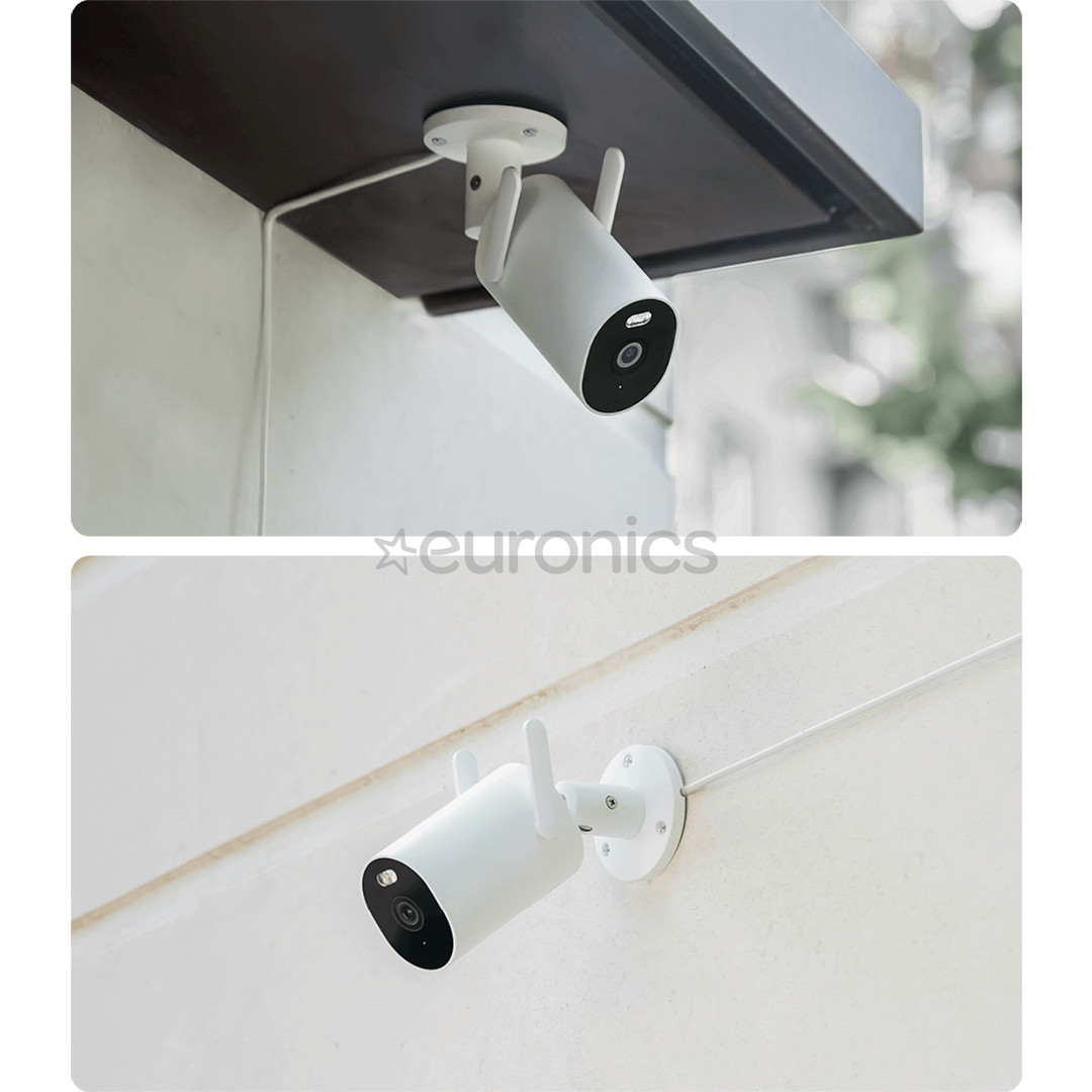 Xiaomi Outdoor Camera AW300, IP66, 2K, 102°, WiFi, white - Outdoor Security Camera