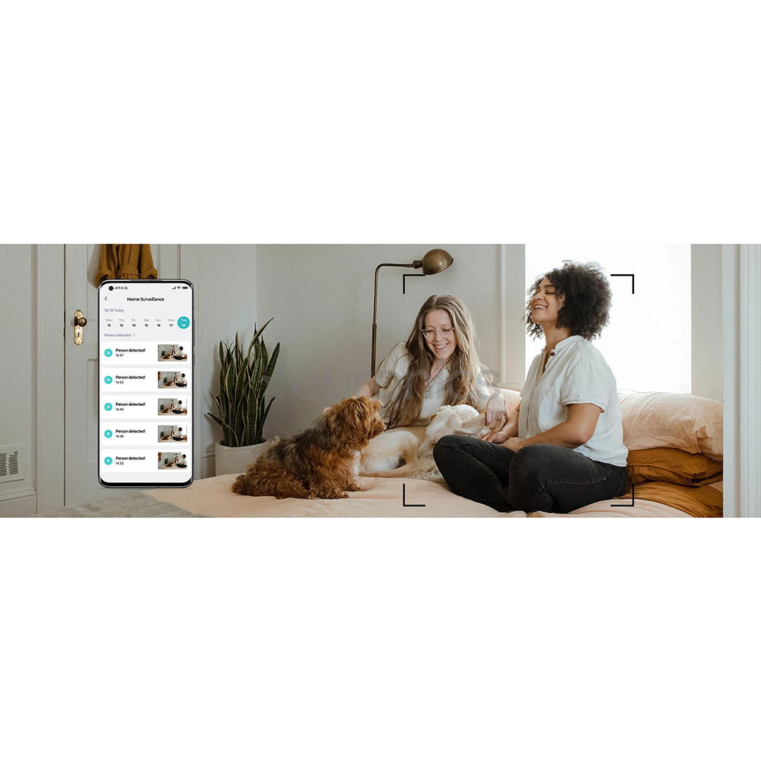 Xiaomi Smart Camera C400, 4 MP, 360°, WiFi, balta - IP kamera