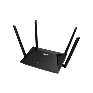 ASUS RT-AX1800U, WiFi 6, melna - Bezvadu rūteris