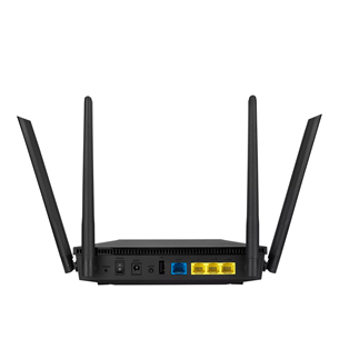 ASUS RT-AX1800U, WiFi 6, черный - WiFi-роутер