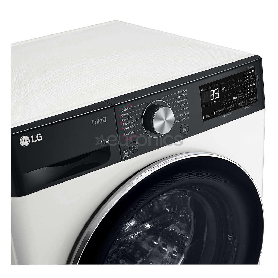 LG, 11 kg, depth 56,5 cm, 1400 rpm - Front load washing machine