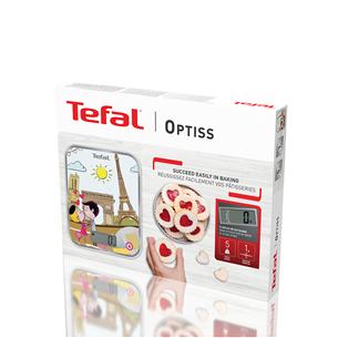 Tefal Optiss Decor, līdz 5 kg - Digitālie virtuves svari