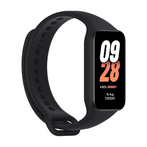 Xiaomi Smart Band 8 Active, melna - Aktivitātes uzraudzītājs BHR7422GL