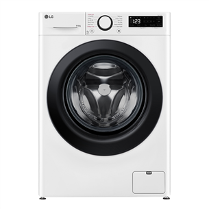 LG, 9 kg / 6 kg, depth 56,5 cm, 1400 rpm - Washer-dryer combo F4DR509SBW.ABWQPMR