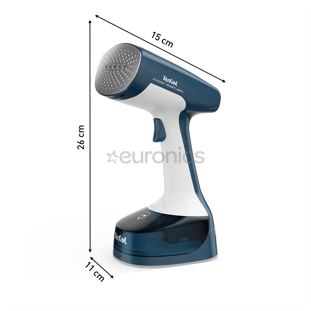 Tefal Access Steam Easy, 1400 W, balta/zila - Rokas apģērbu tvaicētājs