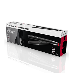 Rowenta x KARL LAGERFELD K/Pro Stylist, black - Straightener