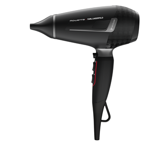 Rowenta x KARL LAGERFELD K/Pro Stylist, black - Hair dryer