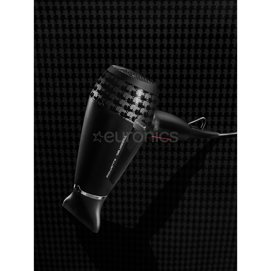 Rowenta x KARL LAGERFELD K/Pro Stylist, черный - Фен