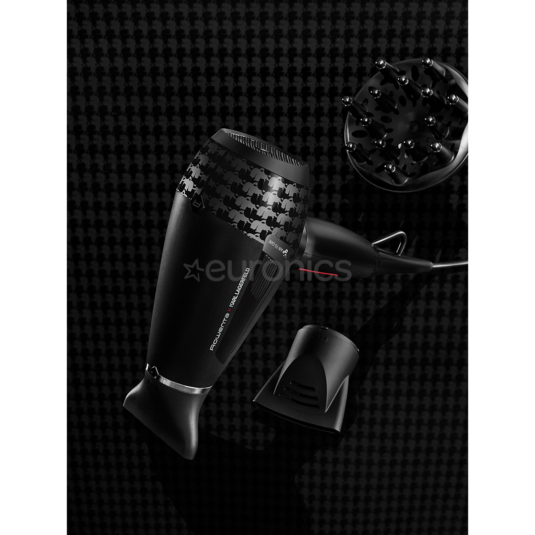 Rowenta x KARL LAGERFELD K/Pro Stylist, черный - Фен