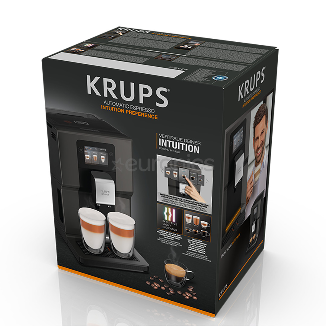 Krups Intuition, черный - Кофемашина