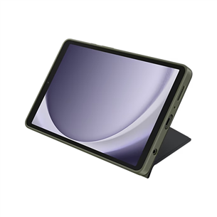 Samsung Book Cover, Galaxy Tab A9, melna - Apvalks planšetdatoram