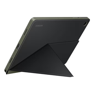 Samsung Book Cover, Galaxy Tab A9+, melna - Apvalks planšetdatoram