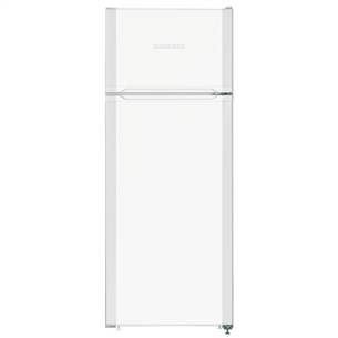 Liebherr, SmartFrost, 233 L, augstums 141 cm, balta - Ledusskapis