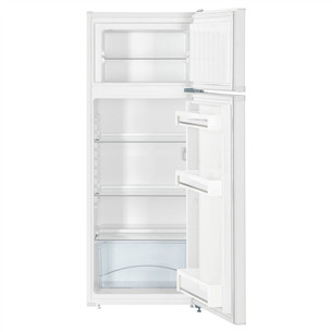 Liebherr, SmartFrost, 233 L, height 141 cm, white - Refrigerator