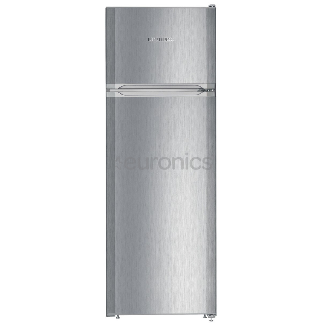 Liebherr, SmartFrost, 270 L, augstums 158 cm, sudraba - Ledusskapis CTELE2931