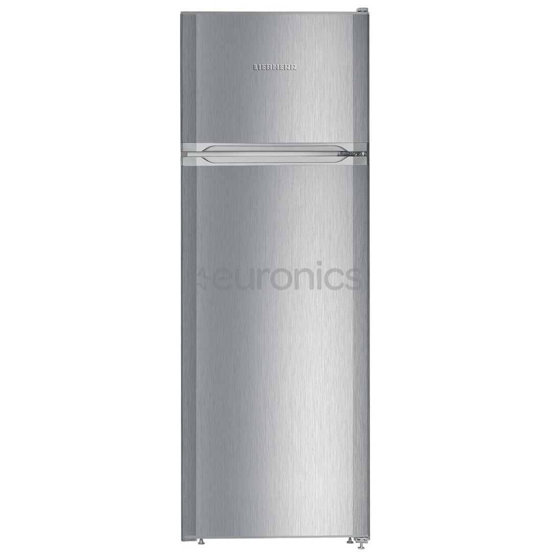 Liebherr, SmartFrost, 270 L, augstums 158 cm, sudraba - Ledusskapis