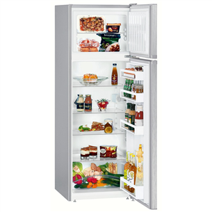 Liebherr, SmartFrost, 270 л, высота 158 см, серебристый - Холодильник