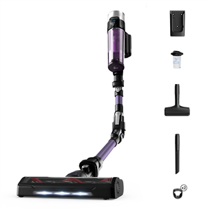 Tefal X-Force Flex 9.60, Allergy, purple - Cordless vacuum cleaner + Aqua Slim mop head
