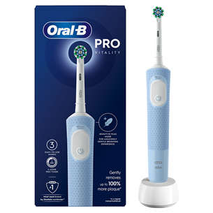 Braun Oral-B Vitality Pro, zila - Elektriskā zobu birste D103VITALITYBLUE