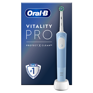 Braun Oral-B Vitality Pro, zila - Elektriskā zobu birste