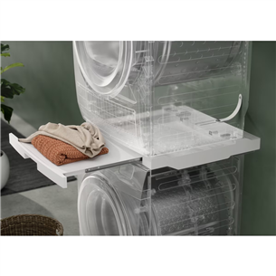 Electrolux, white - Stacking kit with pull-out shelf