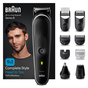 Braun Series 5, 9 в 1, черный - Мультитриммеp
