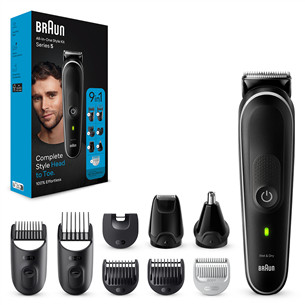 Braun Series 5, 9 в 1, черный - Мультитриммеp