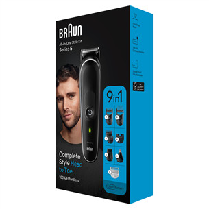 Braun Series 5, 9 в 1, черный - Мультитриммеp