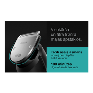 Braun Series 5, 9 vienā, melna - Trimmeru komplekts