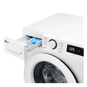 LG, 8 kg, depth 47,5 cm, 1200 rpm - Front load washing machine